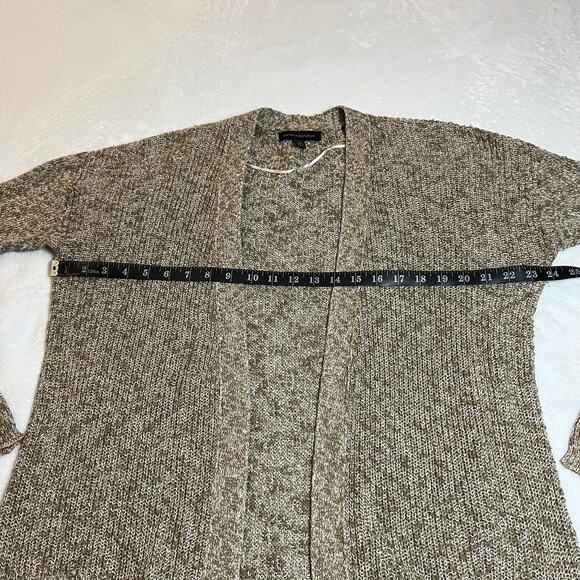 Banana Republic Open Front Knit Cardigan Size Medium Casual Minimalist Preppy - Picture 7 of 9